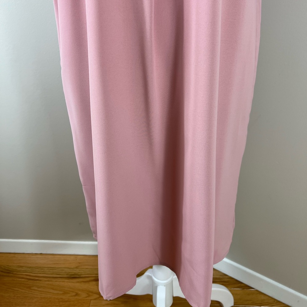 Elegant Pink Women's Dress Medium - Picture 4 of 9
